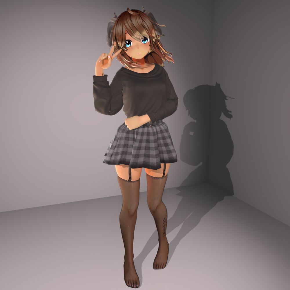 The first time I tried to render in Blender. The whole right arm looks horrendous lol