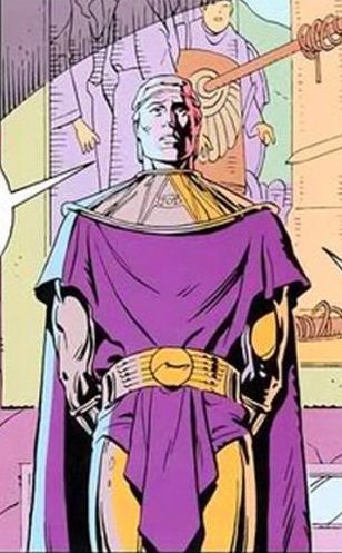 Adrian Veidt from Watchmen, saying, "I already did it."