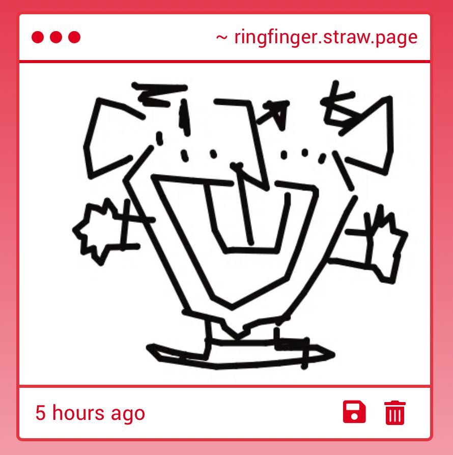 a drawing of silco with a BIG head and spongebob style front teeth. he’s very cute. 