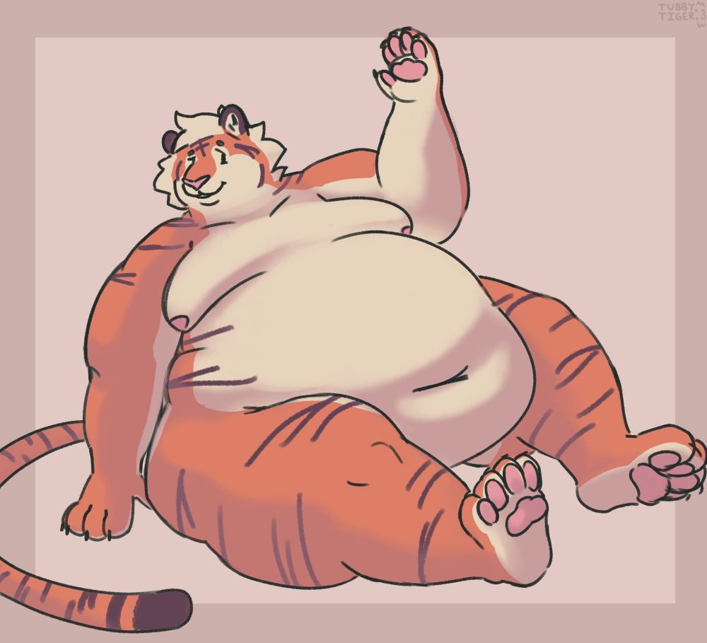 fat anthro tiger