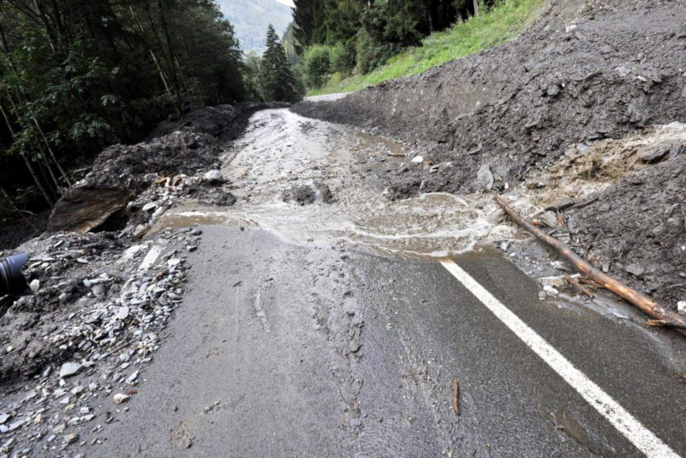 Am Mittwoch Schauer und Gewitter, lokal Gefahr von Überflutungen und Vermurungen