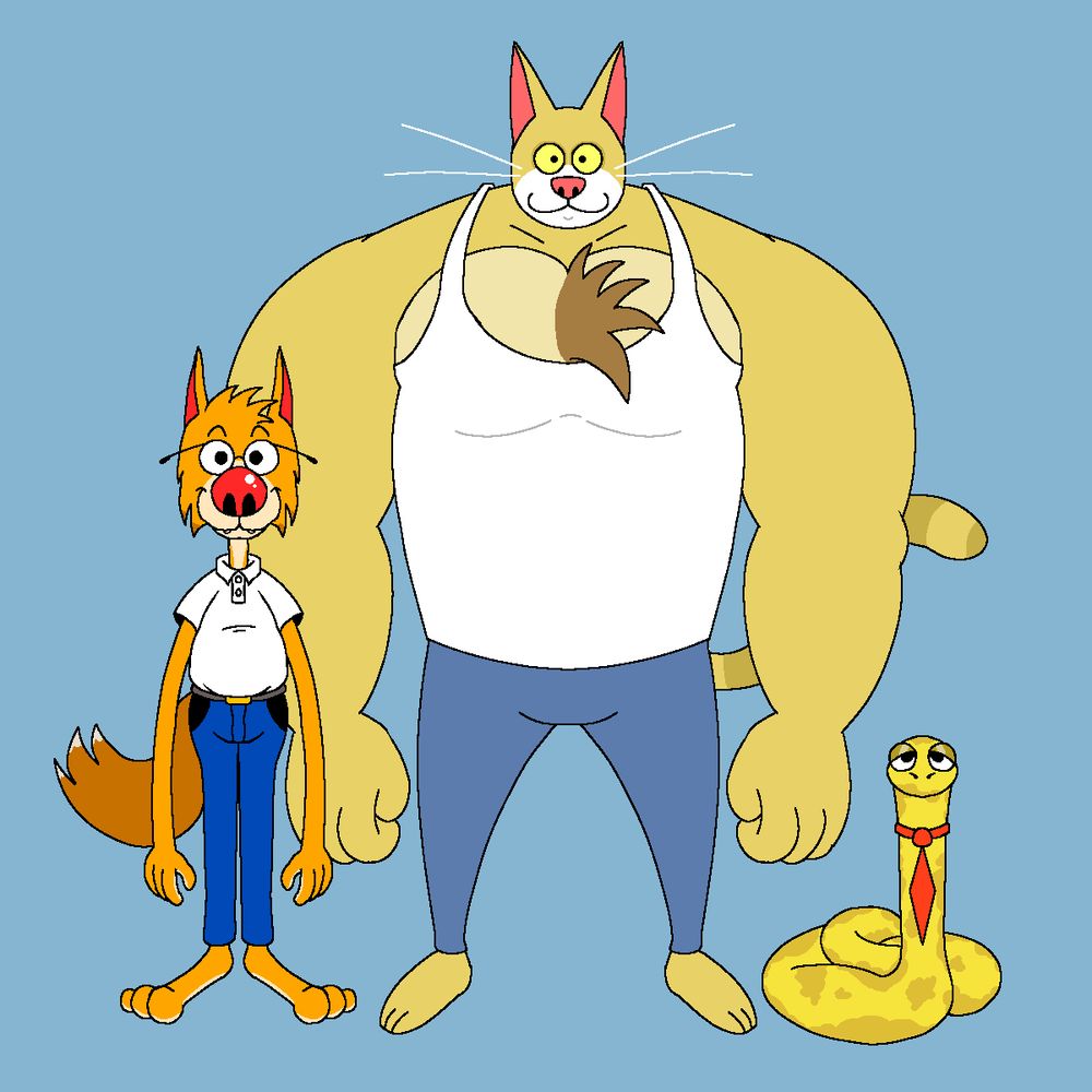 Alfred, Björn and Charlie