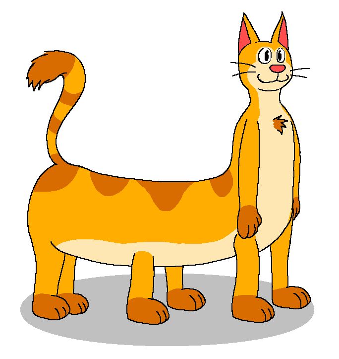 Eight limbed feline beast