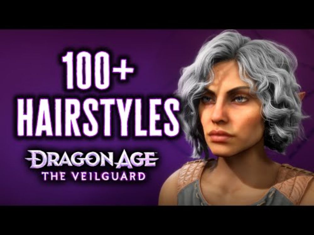 Dragon Age Veilguard: 100+ HAIRSTYLES!