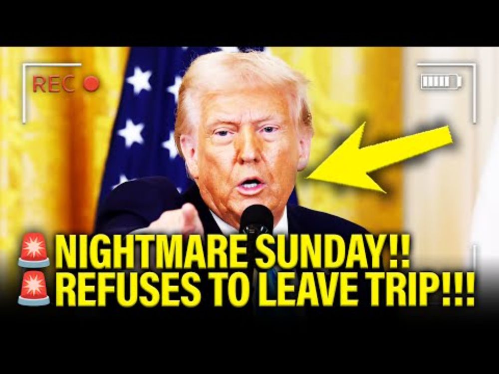 SICKLY Trump in TERROR ON SUNDAY under BIG PRESSURE