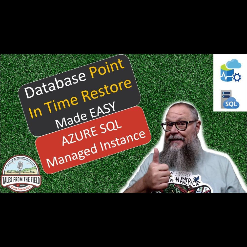 #How to #Perform a #Point in #Time #Restore in #AzureSQL Managed Instance