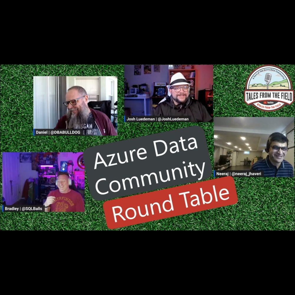 10/17 Azure Data Community Round Table