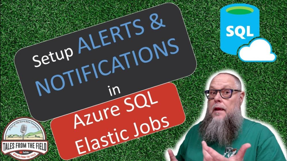 Introduction to Alerting & Scaling Elastic Jobs in Azure SQL!