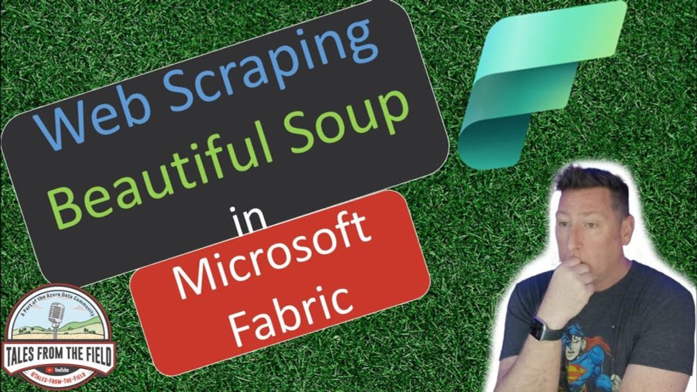 Web Scraping with Python Tutorial with Beautiful Soup & Requests in Microsoft Fabric