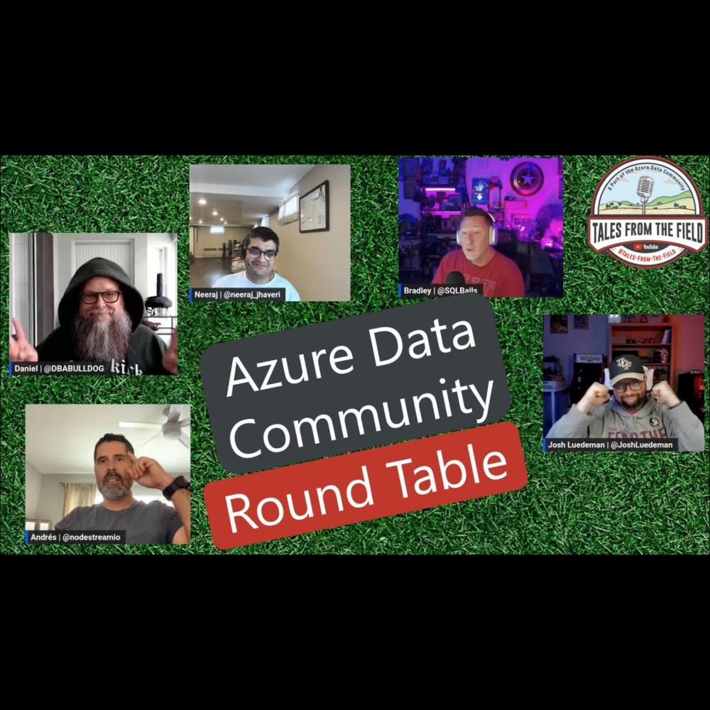 11/28 Azure Data Community Round Table