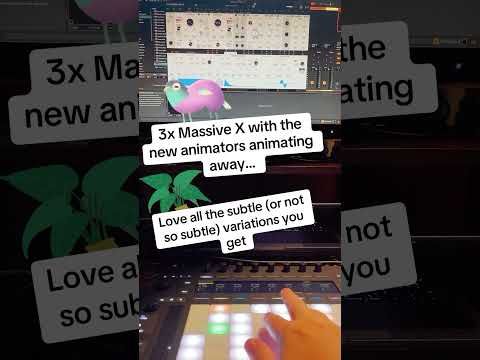 Triple Massive X Attack! #electronicmusic #edm #massivex #ambient #newmusic #ableton #synth