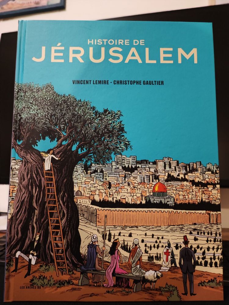 Couverture bande dessinée Jérusalem de Vincent Lemire et Christophe Gaultier