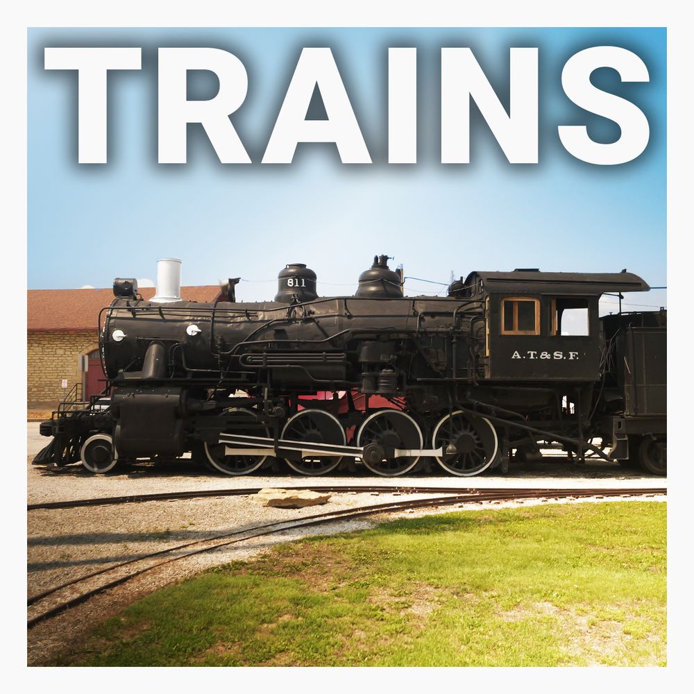 "Trains" cover art.