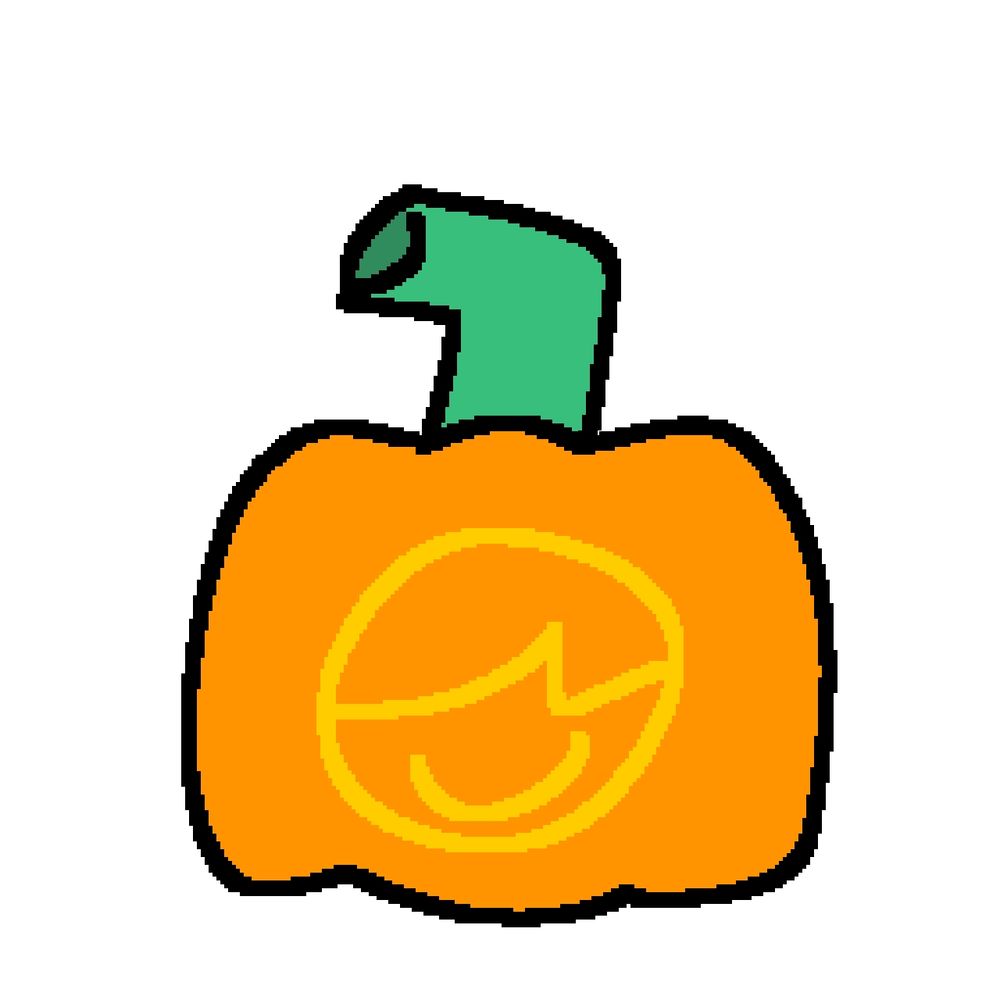 options guy carved into a pumpkin