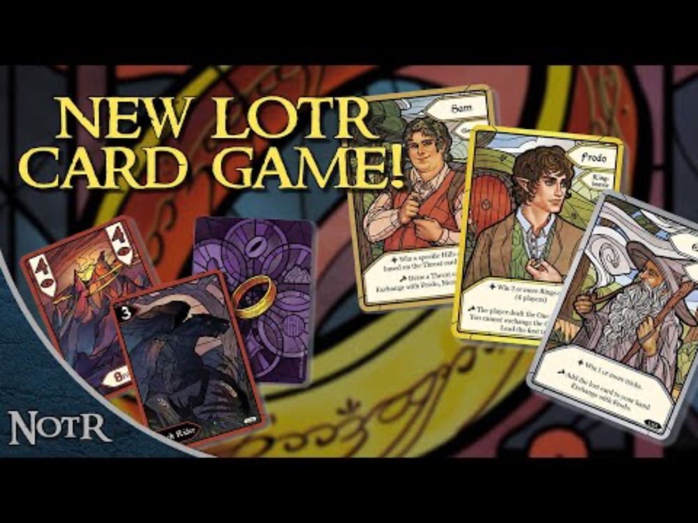 The Fellowship of the Ring: Trick-taking Game with designer Bryan Bornmueller