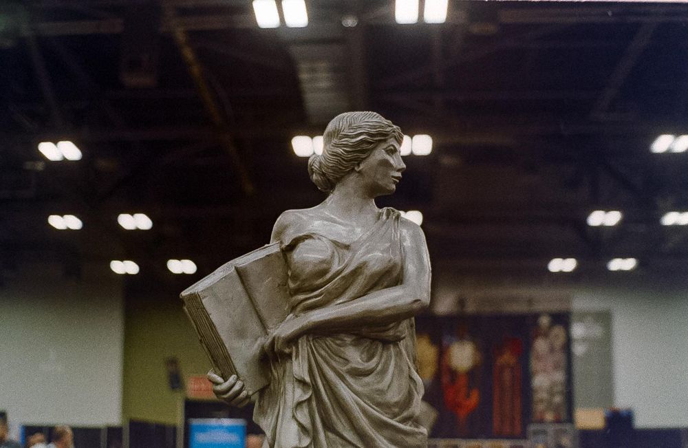 Artsy photo of an Origins award