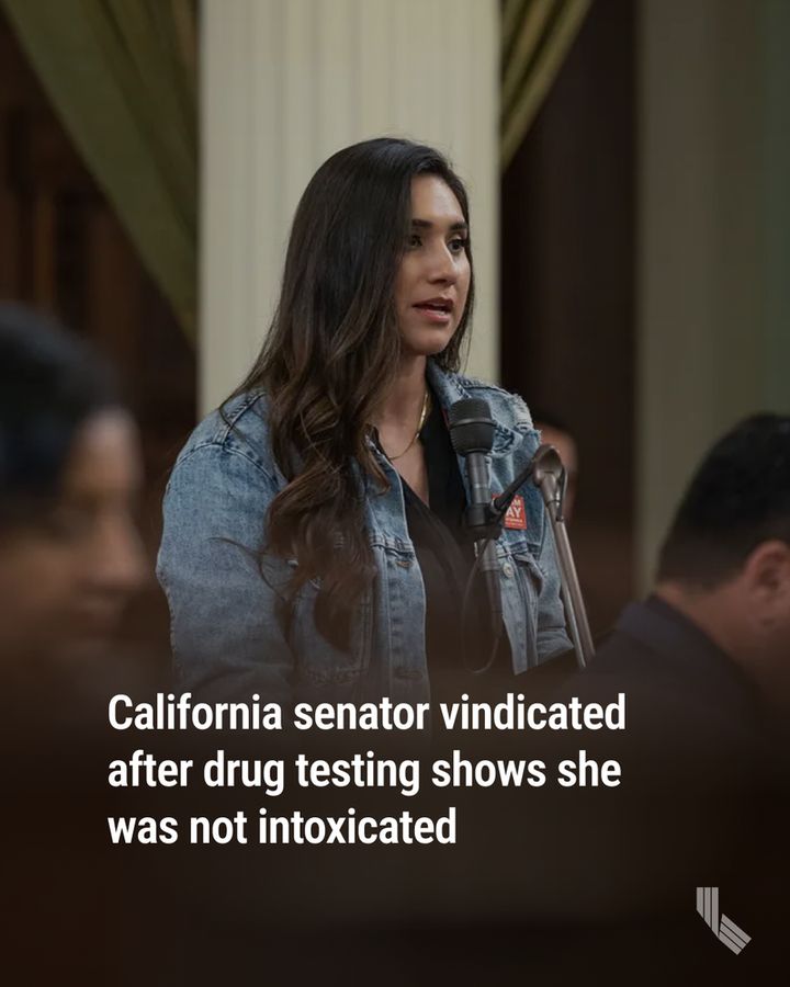 Then-Assemblymember Sabrina Cervantes, a Democrat from Riverside, is seen on the Assembly floor on April 24, 2023. Photo by Miguel Gutierrez Jr., CalMatters

Hed: California senator vindicated after drug testing shows she was not intoxicated