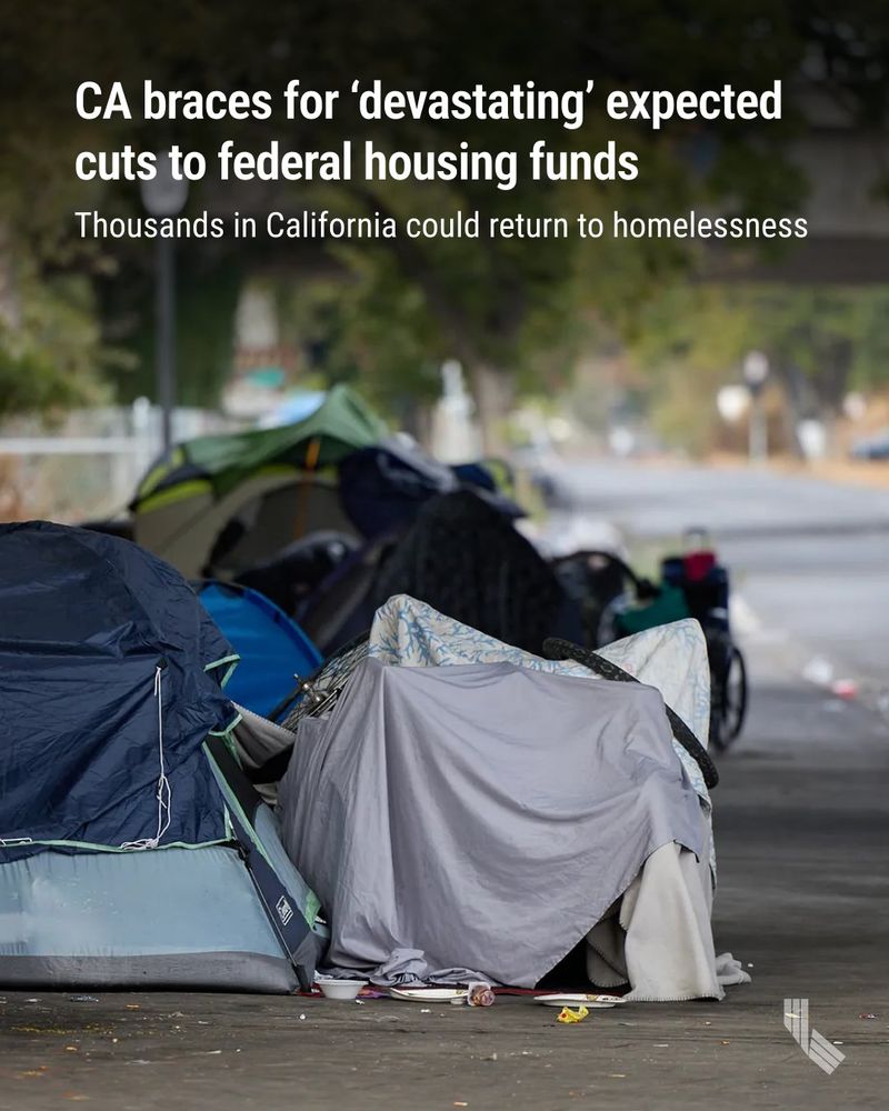 A person walks past a homeless encampment along X Street under State Route 99 in Sacramento on Oct. 25, 2024. Photo by Fred Greaves for CalMatters

HED:  California braces for ‘devastating’ expected cuts to federal homeless housing funds 