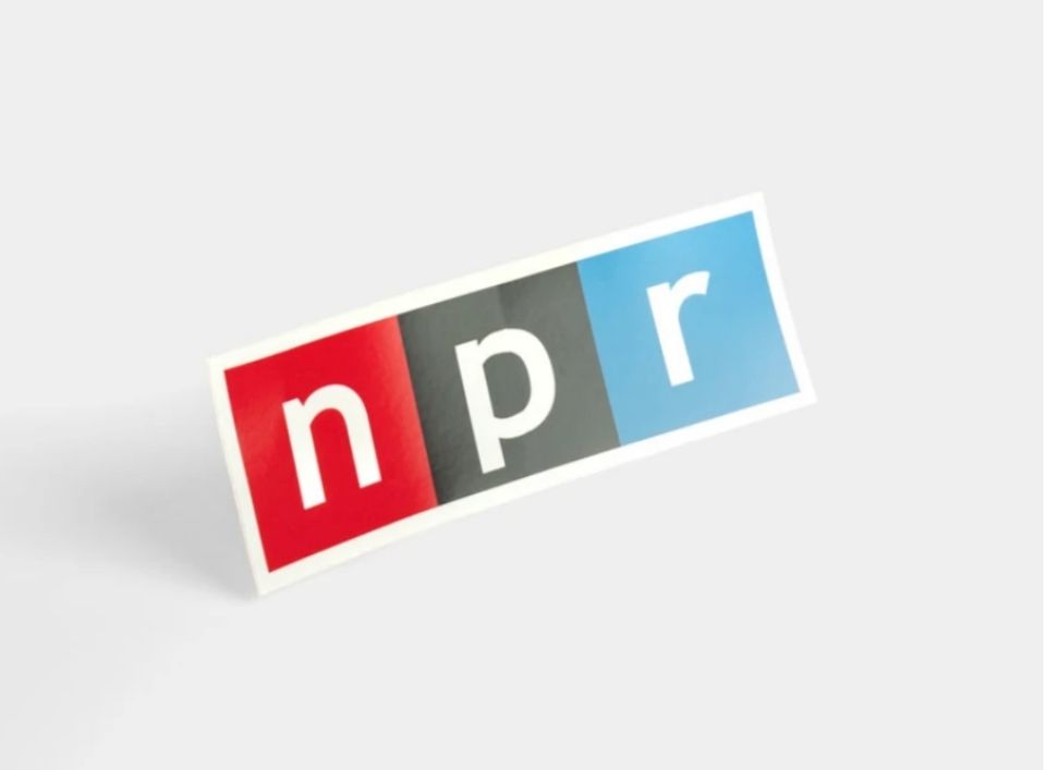 NPR logo on a white field