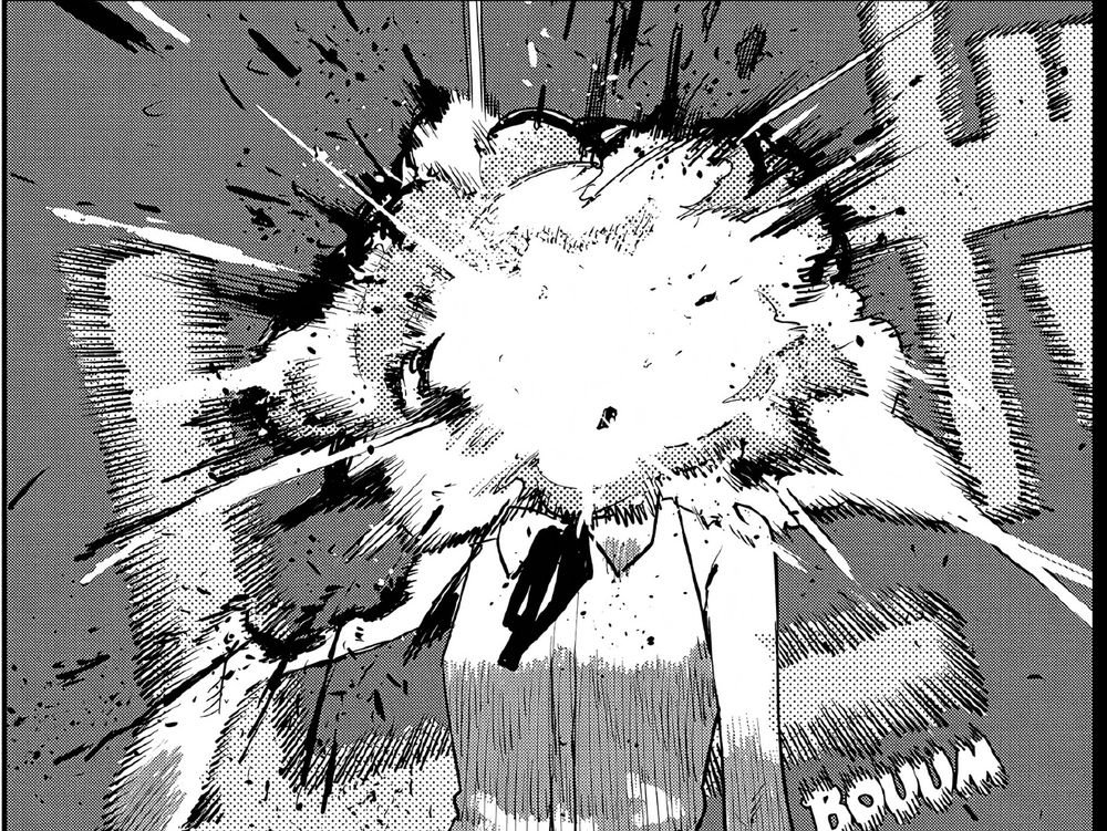 Explotion of the transformation of Rezé in the manga 