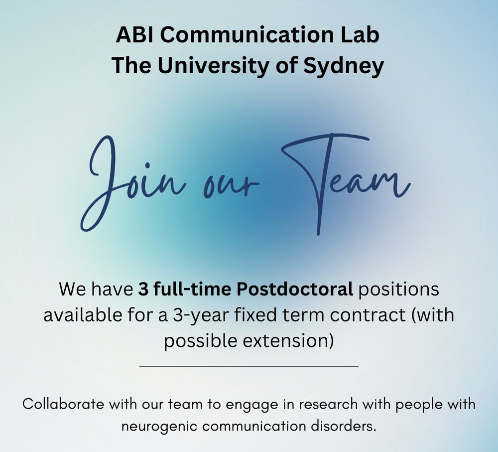 Graphic with a soft blue background stating details of the job including 'Join our team. We have 3 full-time postdoctoral positions available for a 3-year fixed term contract (with possible extension)'