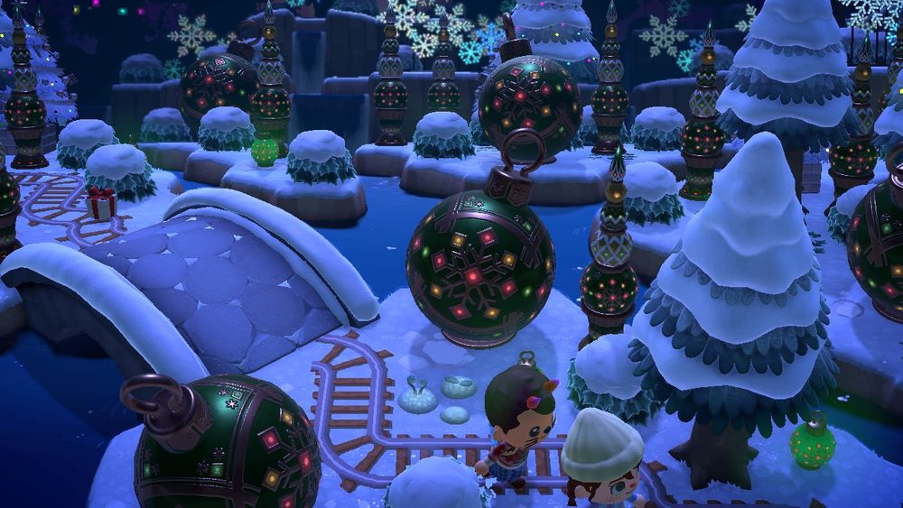 Animal Crossing New Horizons residents hanging out 