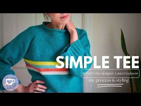 Simple Tee: My Process & Styling | Edible Thoughts Makes