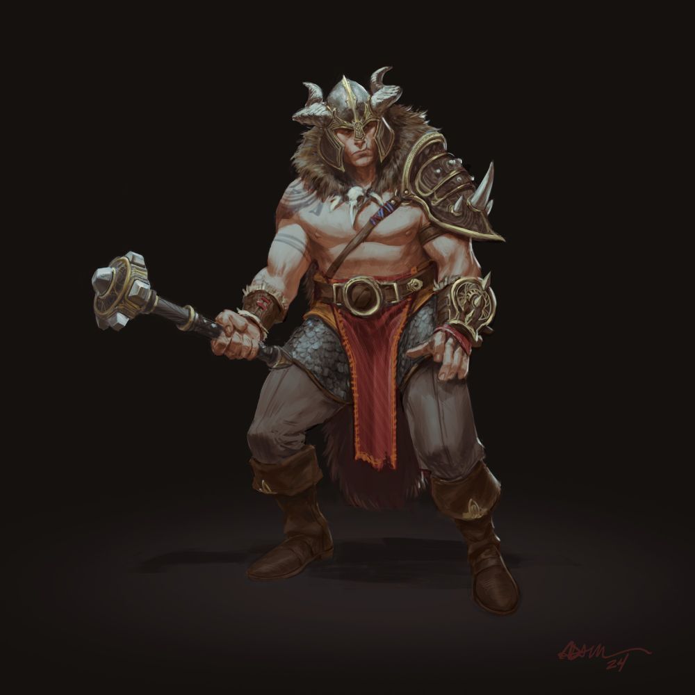 barbarian artwork