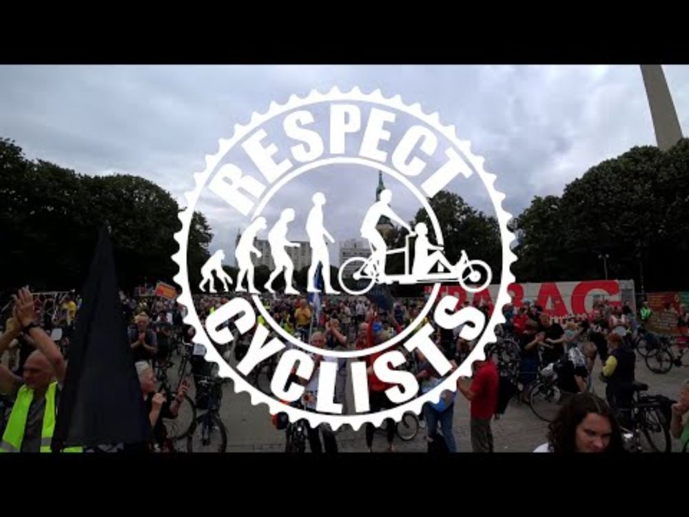 RESPECT CYCLISTS - Nicht Mit Uns 9.8.24 Endkundgebung (Rohmaterial)