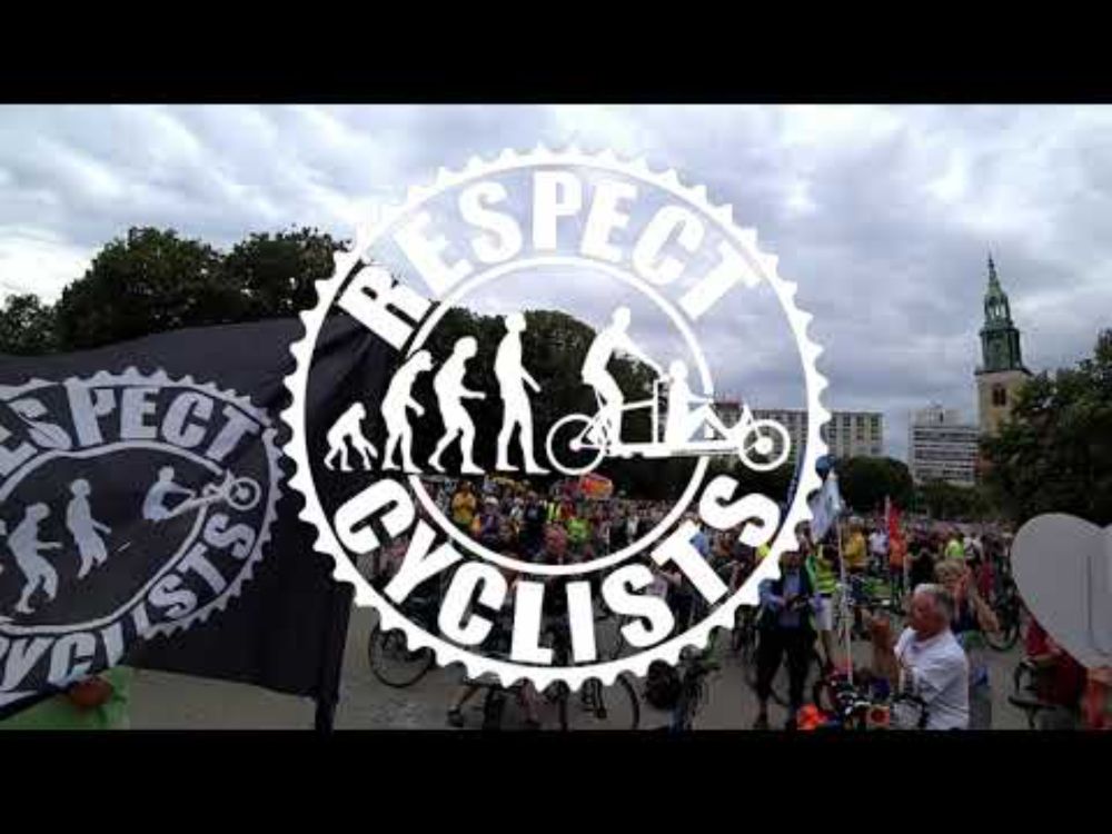 RESPECT CYCLISTS Berlin - Jörg bei der #Radwegestopp 2.0? #NichtMitUns v62a