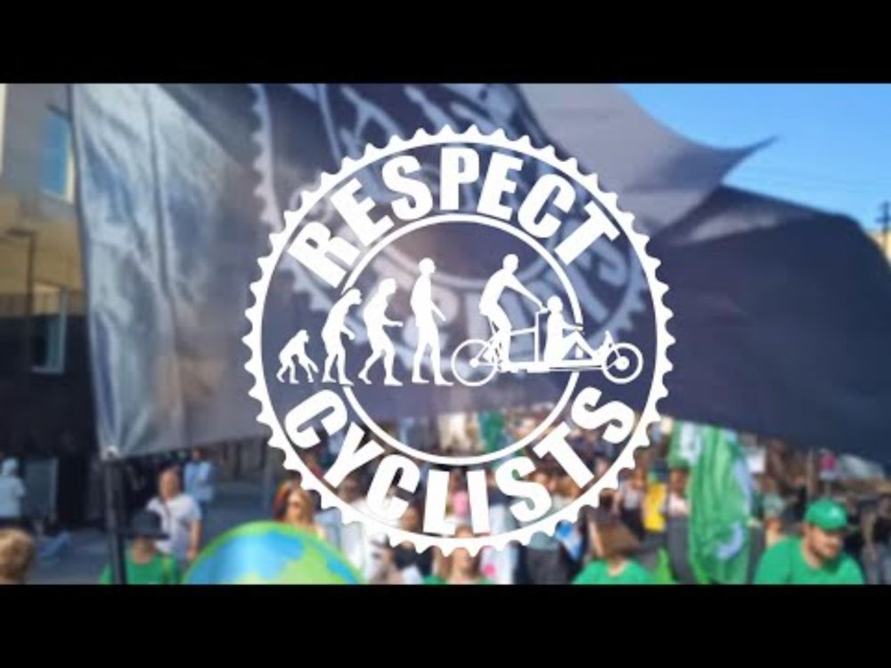 RESPECT CYCLISTS beim #Klimastreik @FFF_Berlin 20.9.24 v69