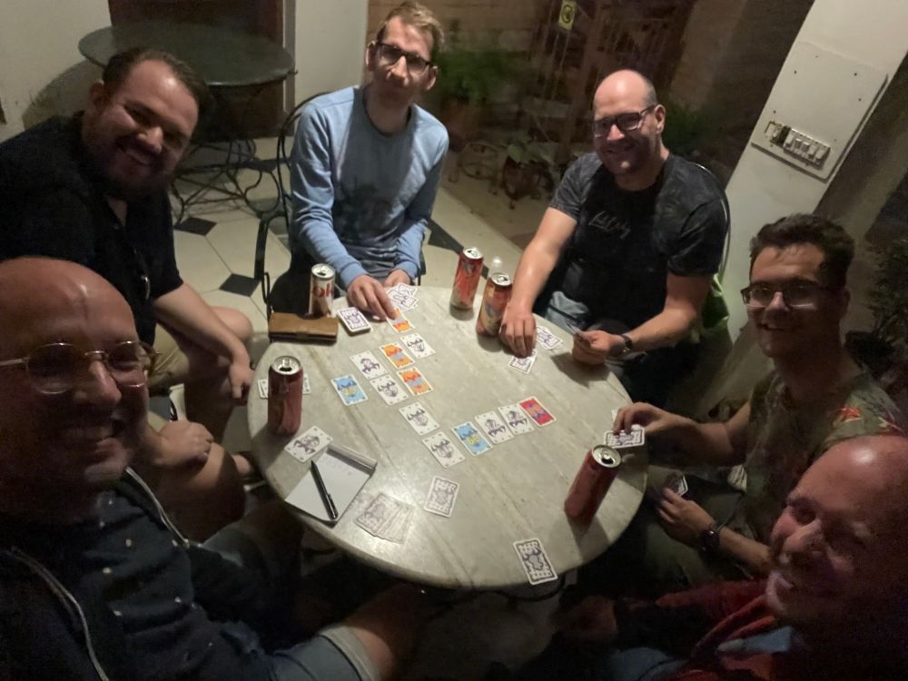 Op een hotelkamer in Nepal