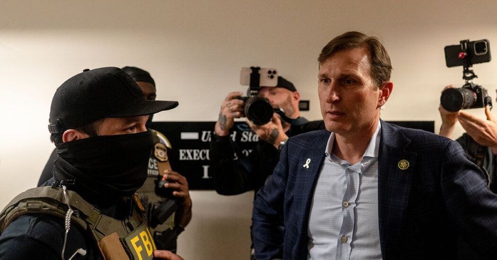 The 12 Democrats accused the Trump administration of violating the law when it turned them away from immigrant detention sites and imposed a new policy limiting congressional access.