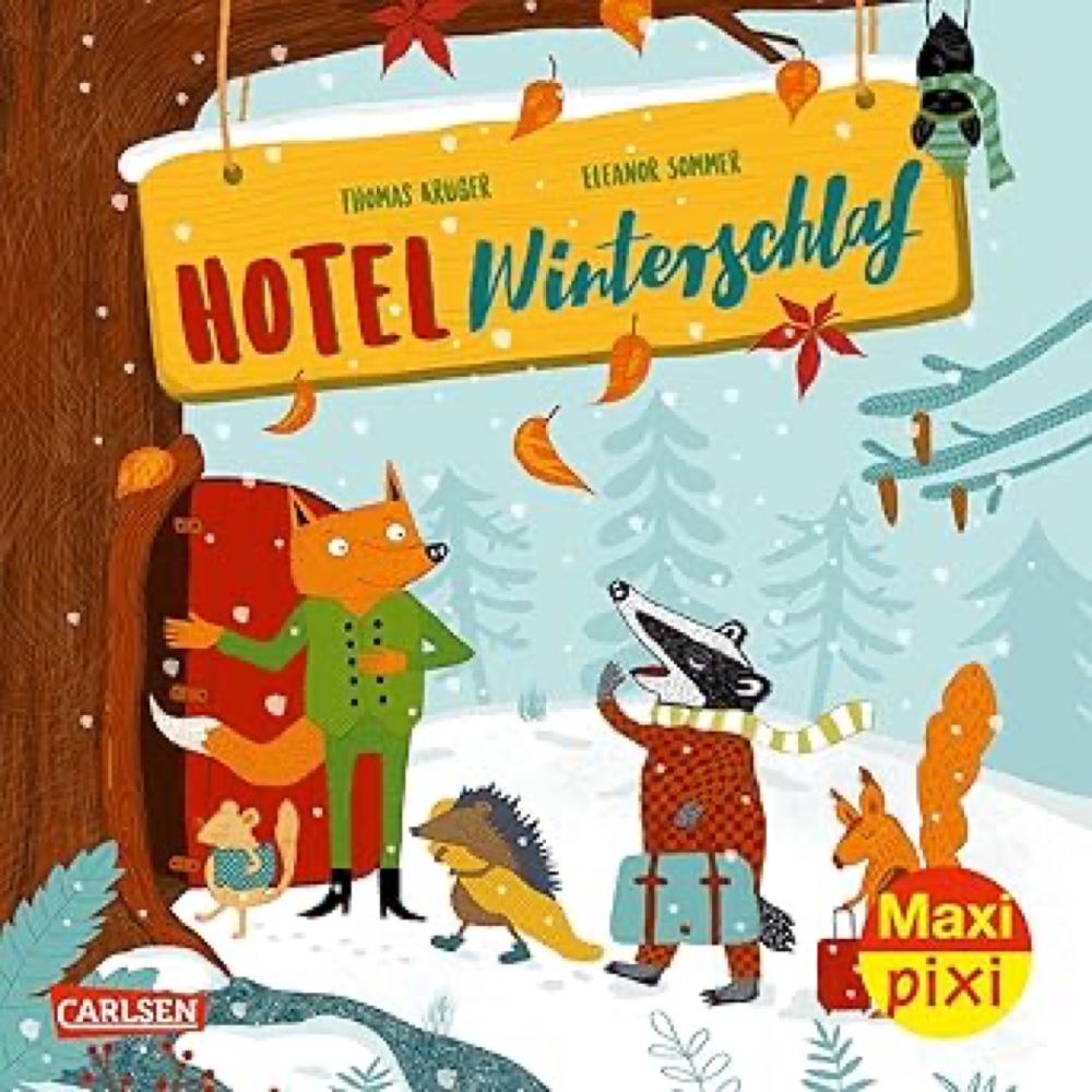 Maxi Pixi 367: Hotel Winterschlaf (367): Miniaturbuch : Krüger, Thomas, Sommer, Eleanor: Amazon.de: Bücher