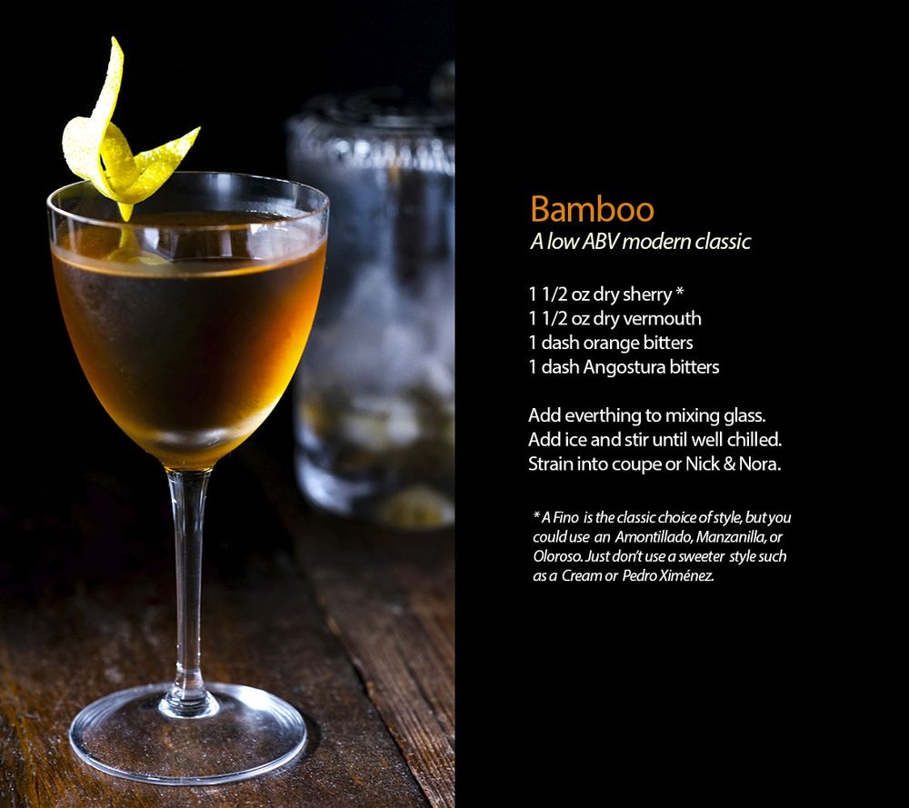 Bamboo Cocktail 