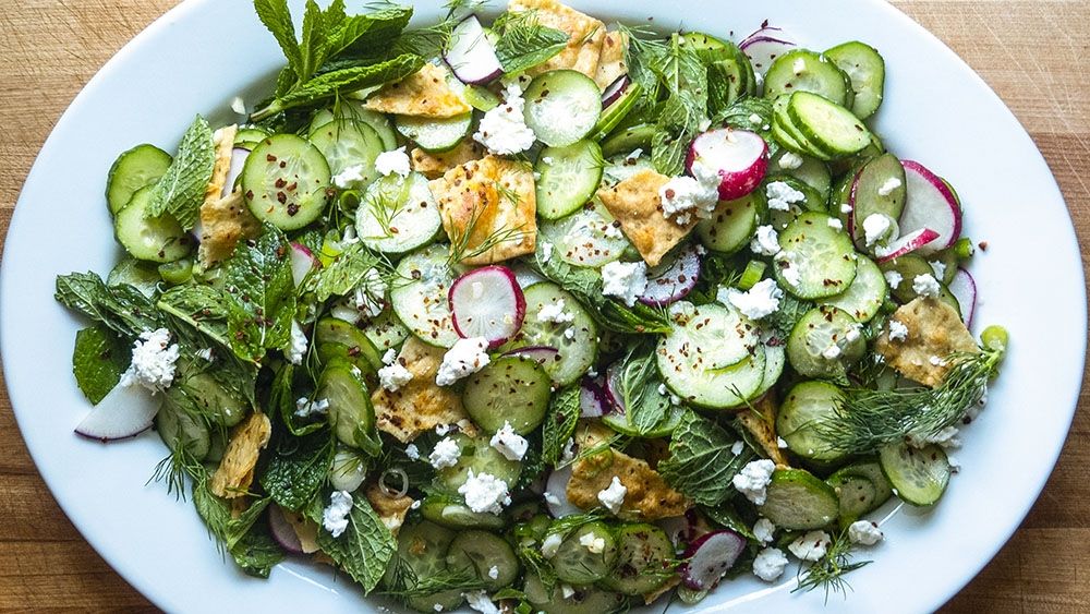 Fattoush salad