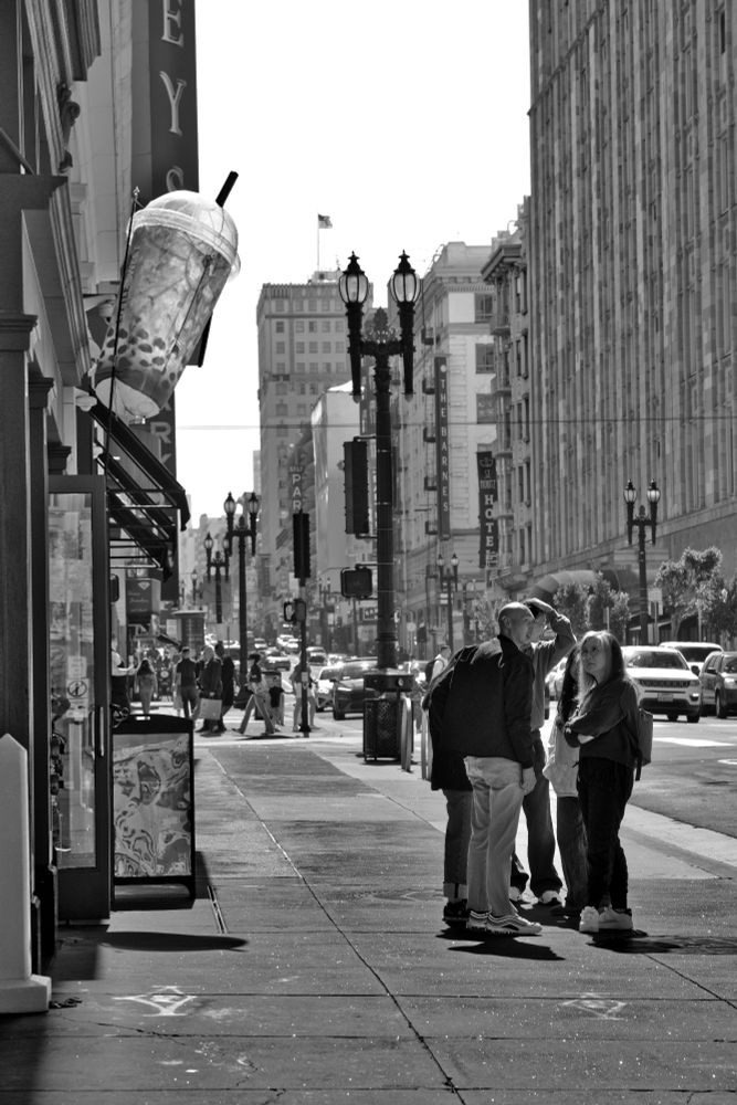 Boba tea store, San Francisco California 