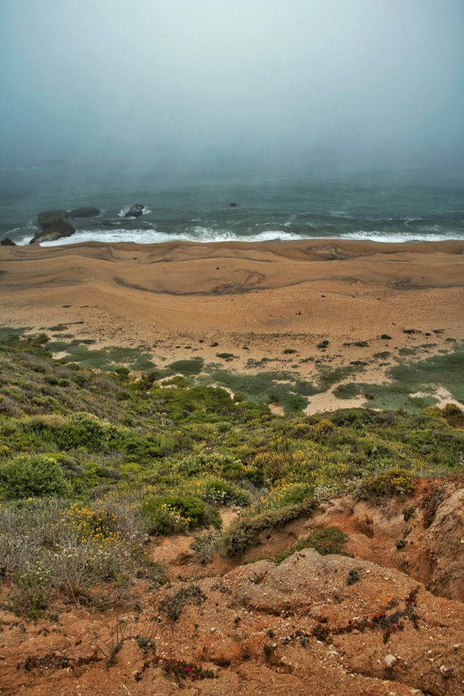 Nature at its best, pescedero Pacific Coast during a cloud inversion event 