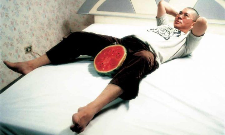 Tsai Ming-liang al rodatge d'EL SABOR DE LA SÍNDRIA (2005)
