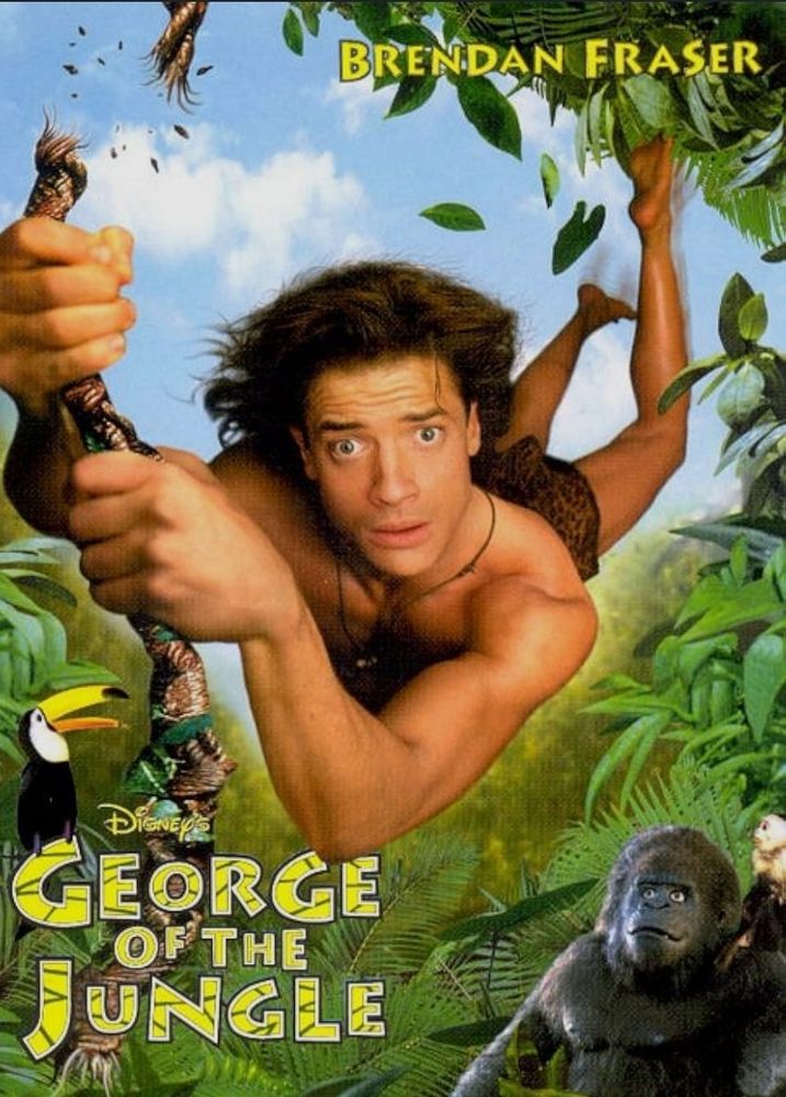 Brendan Fraser appearing in art