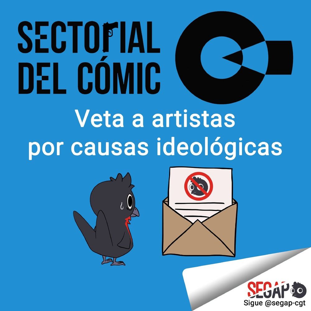 Sectorial del Cómic veta a artistas por causas ideológicas