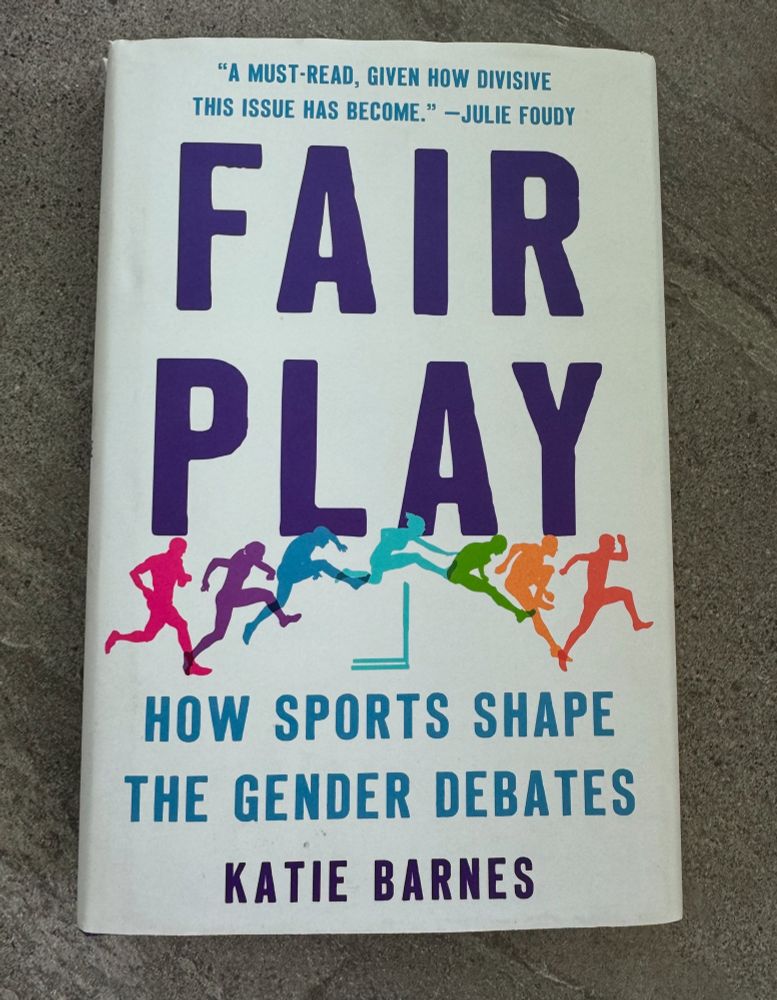 Book cover for Katie Barnes' "Fair Play: How Sports Shape the Gender Debates"