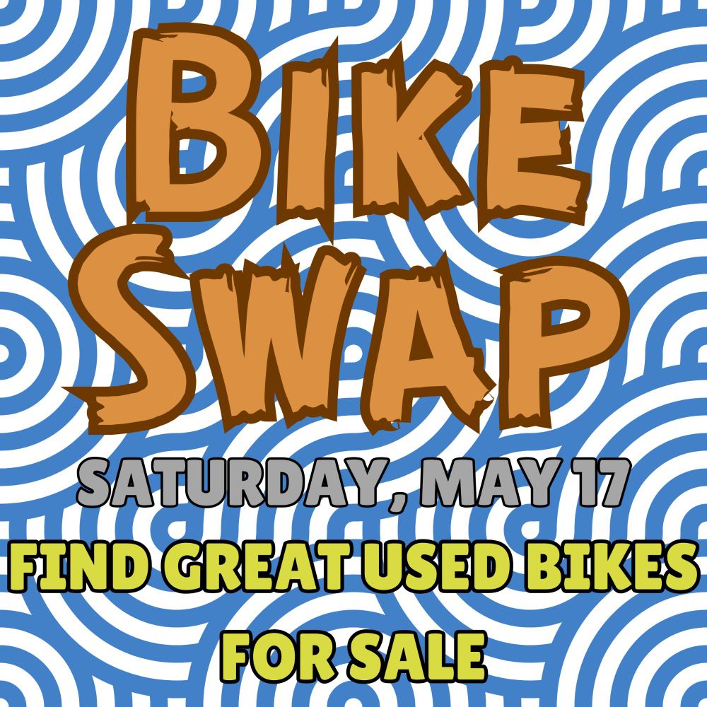 Join us at Allspeed in Portland for our infamous bike swap Saturday May 17th! It's a great way to buy or sell a used bike. More details at Allspeed.com 