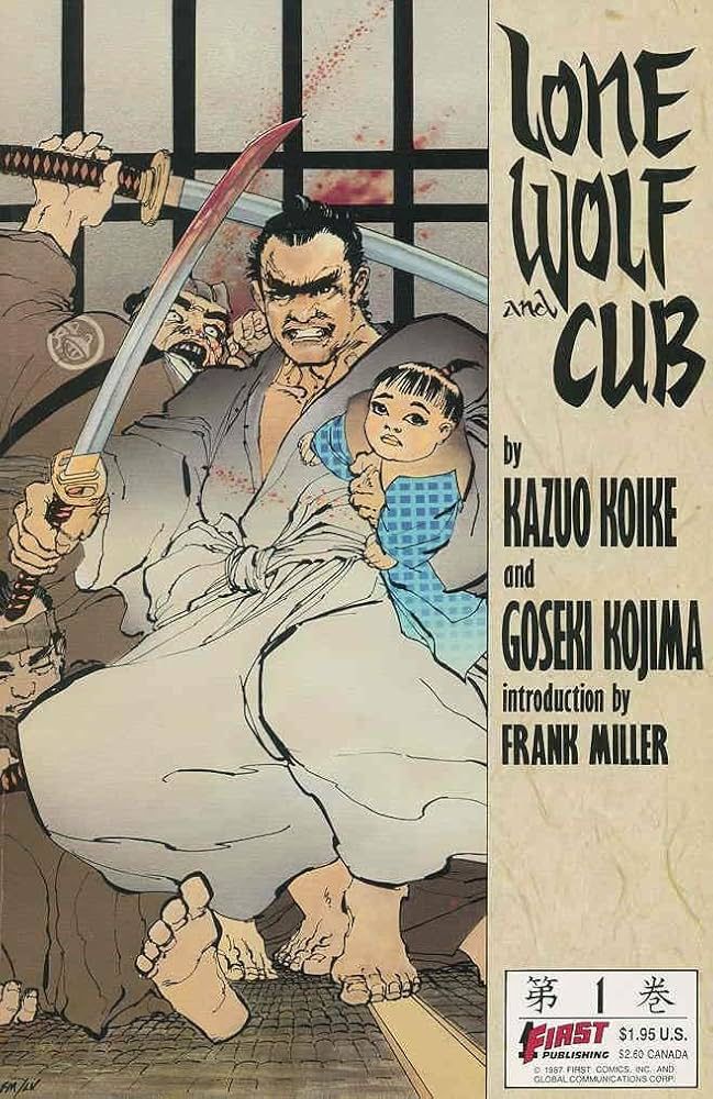 Lone Wolf and Cub issue 1. Art by Frank Miller. 