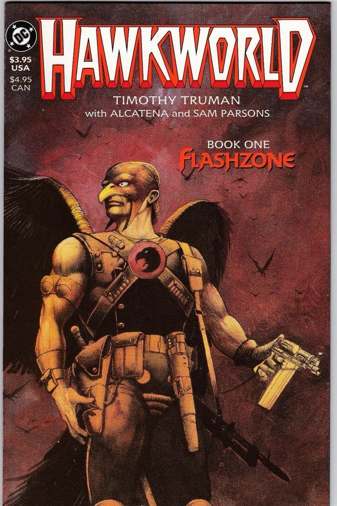 Hawkworld book one. Art by Tim Truman. 