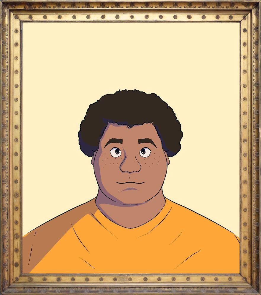 Portrait of a young man.