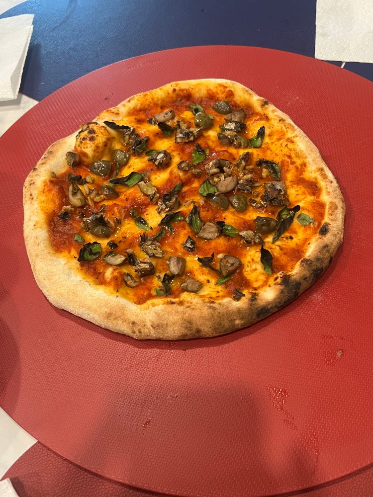 Homemade pizza