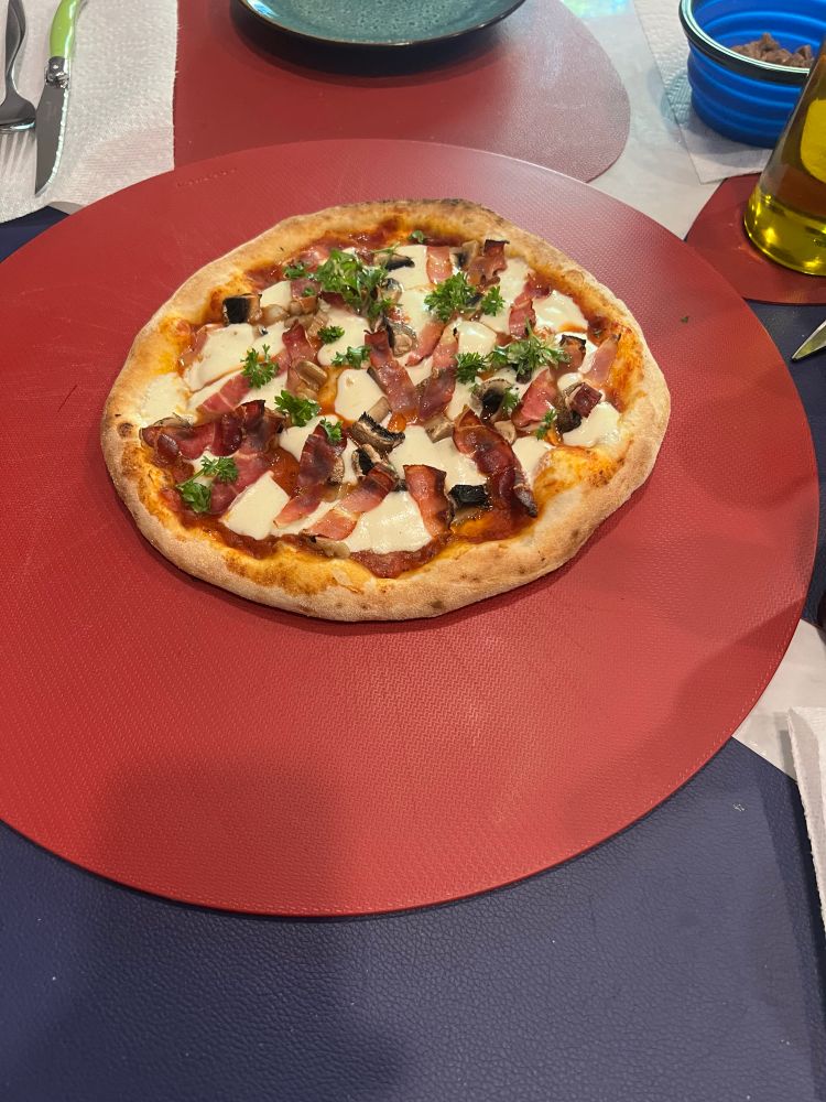 Homemade pizza