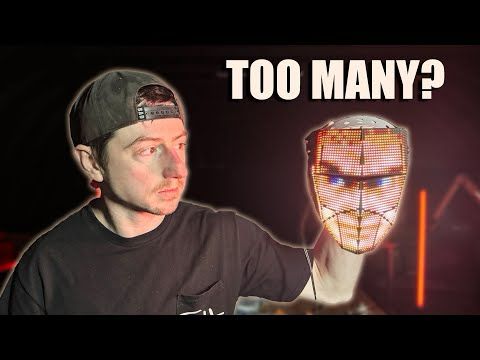 How I Built the Craziest LED Mask