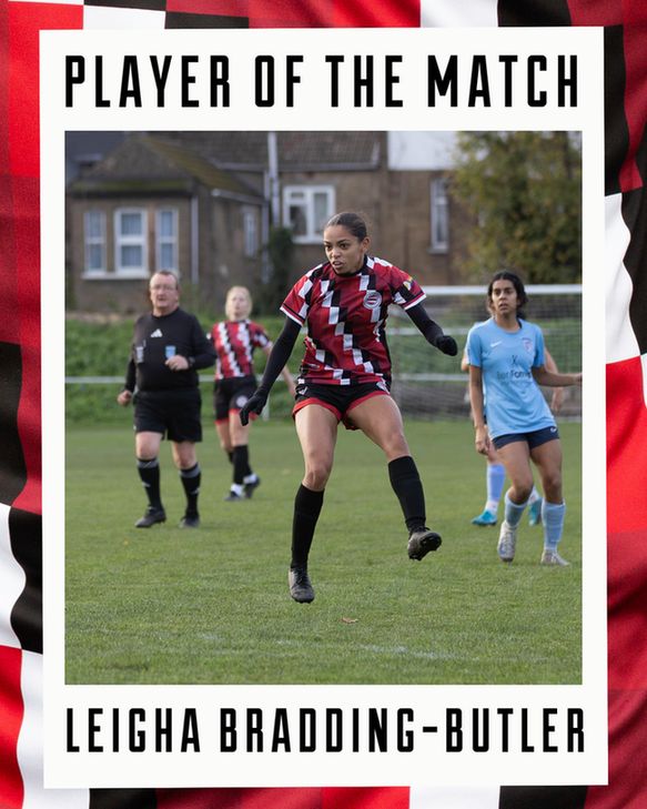 Leigha in action on Sunday